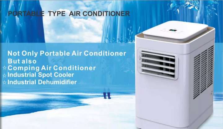 Portable type Air Conditioner 9000 BTU/ Spot Cooler/ Dehumidifier/ Comping Air Conditioner