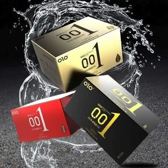 ถุงยางอนามัย OLO บาง 0.01 มม. 10 ชิ้น / 1 กล่อง  • CONDOM OLO 0.01 MM SIZE 52-54 MM. (1 BOX/10 PCS.)