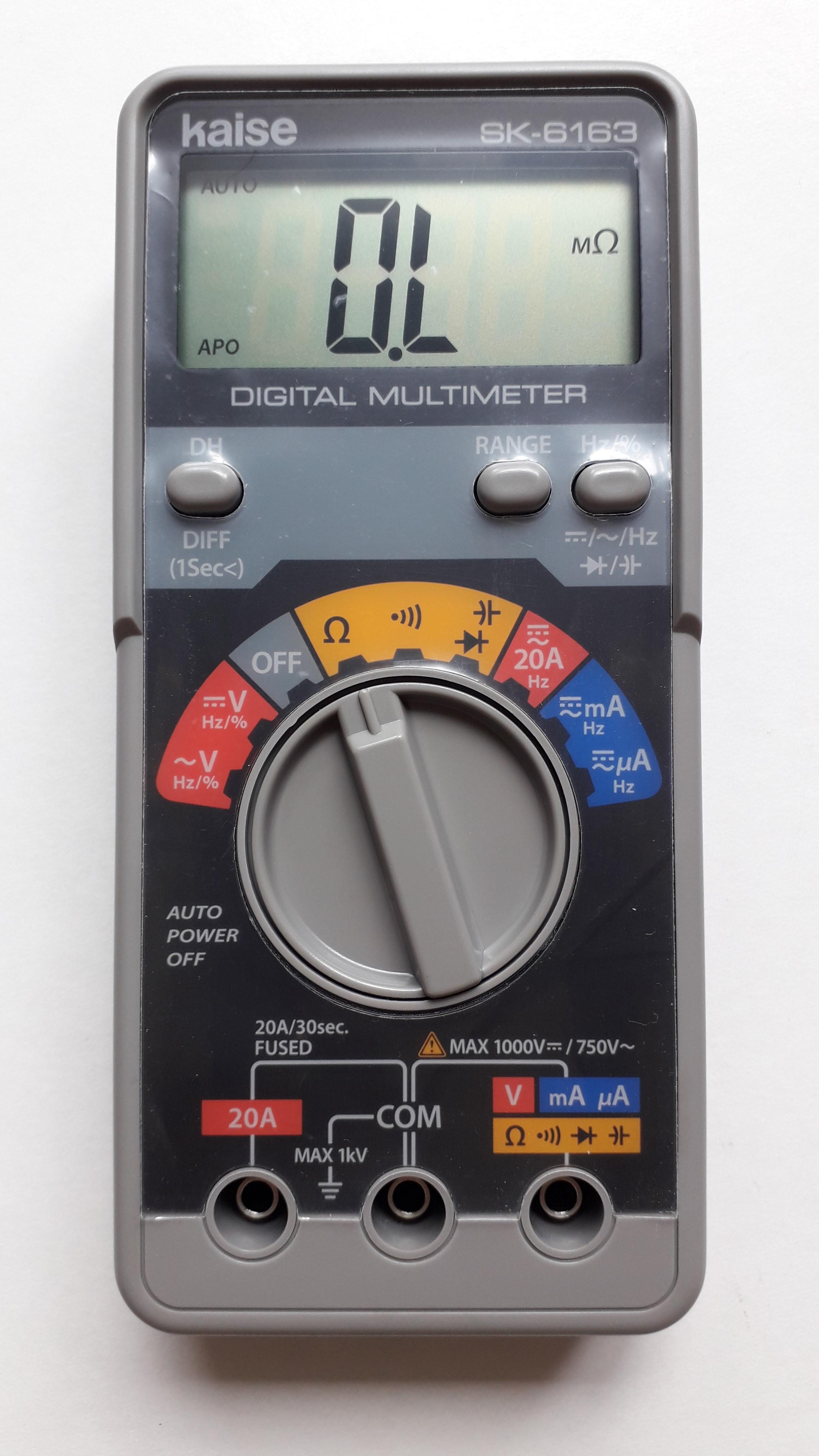 Digital Multimeter SK6163 Kaise made in Japan Lazada.co.th