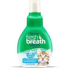Tropiclean fresh breath DROPS for cats ผสมน้ำดื่ม สำหรับแมว 65 มล.(Exp.09 / 24)