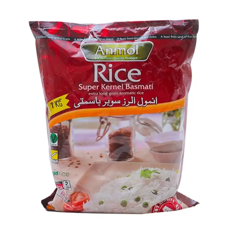 ภาพหน้าปกสินค้าAnmol Basmati Rice (Super Kernel) 1 Kg (ข้าวบาสมาติ) จากร้าน บริษัท มาร์ฮาบา เวิลด์ จำกัด บน Lazada