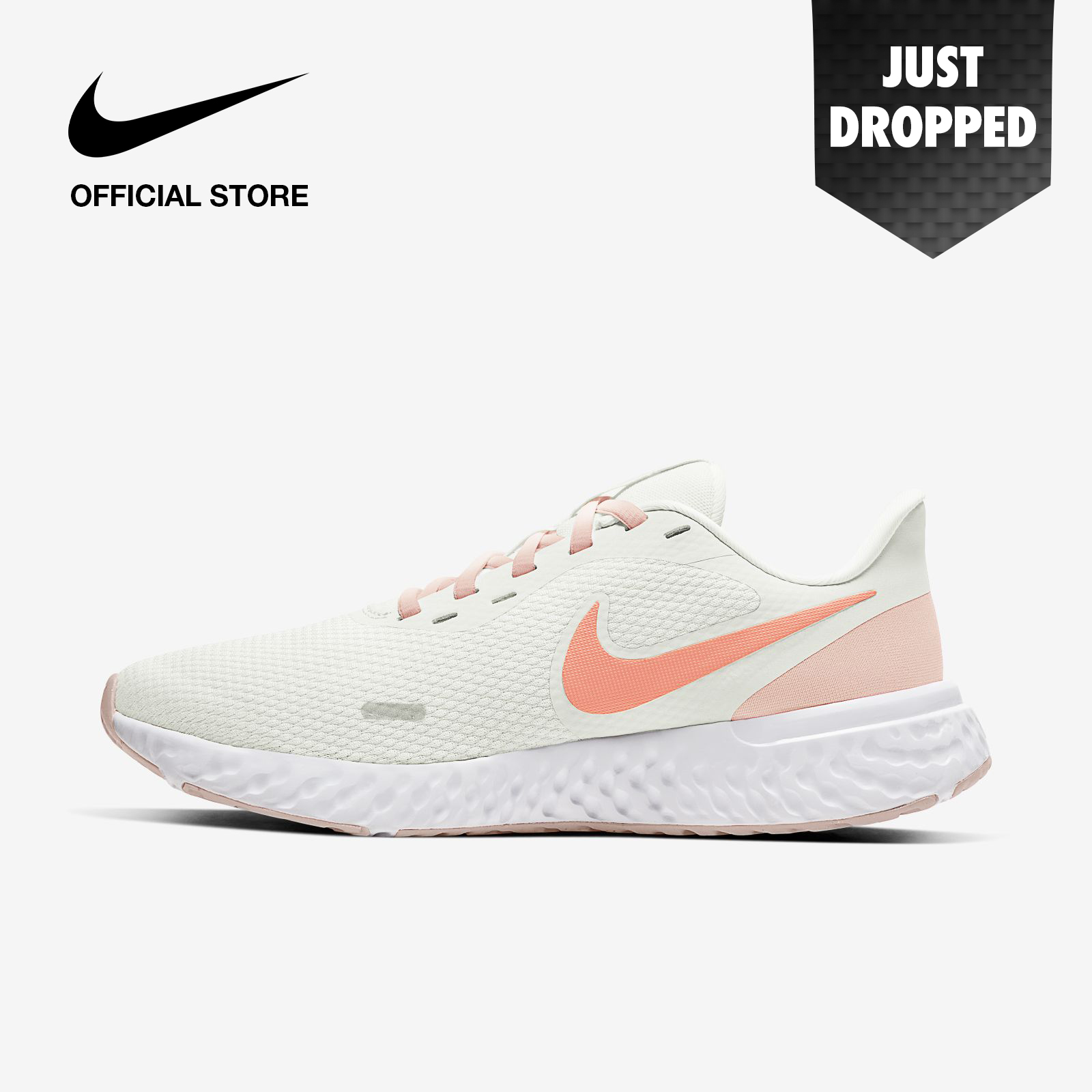 Nike Women's Revolution 5 Running Shoes - Summit White ไนกี้ รองเท้าวิ่งผู้หญิง เรโวลูชั่น 5 - สีขาว
