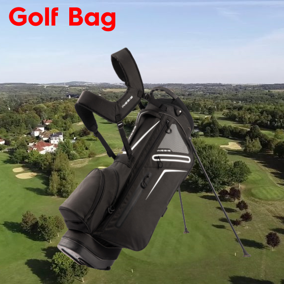 [ Free Shipping ] ถุงกอล์ฟขาตั้งน้ำหนักเบา (สีดำ) Golf Light Stand Bag - Black Golf Bag men Golf Bag Carry Golf Bag Trolley Golf Bag waterproof ของแท้ รับประกัน