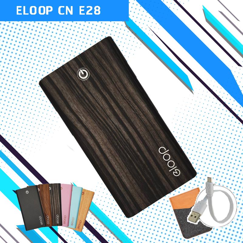 Power Bank แบตเตอรี่สำรอง ELOOP CN รุ่น E28 ความจุ 20,000 mAh มีแถมซอง ...