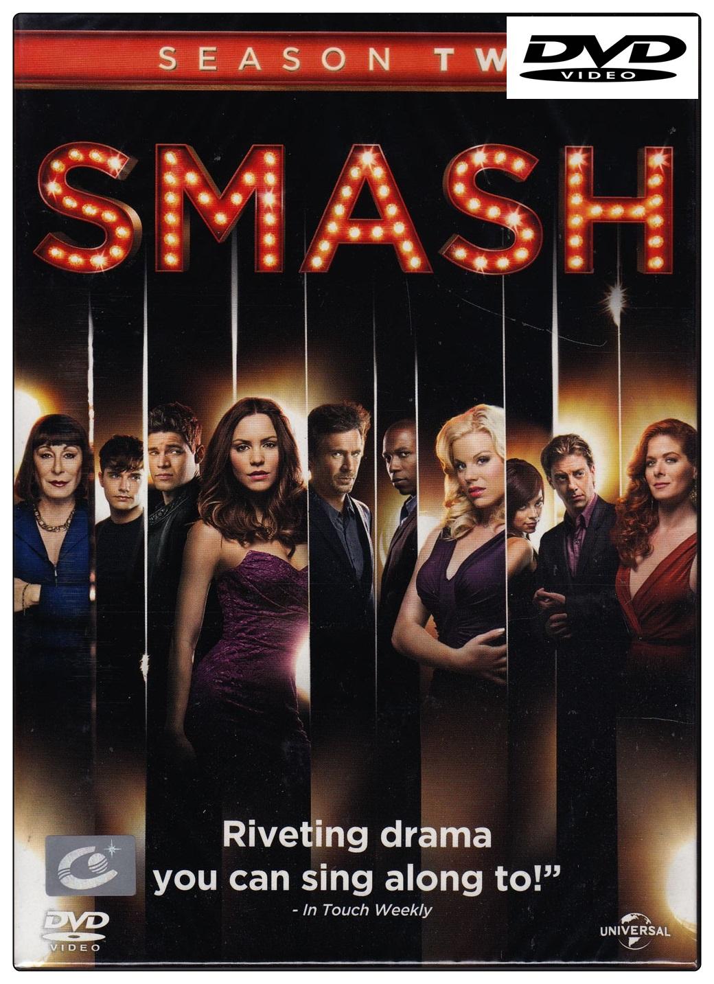 Smash: Season Two สแมช ล่าฝันวันบรอดเวย์ ปี 2 (DVD Box Set 4 Disc) (DVD ดีวีดี) (แผ่นแท้)