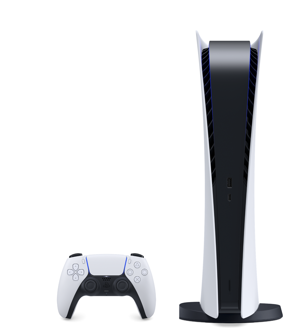 [พร้อมส่ง]PlayStation 5 : Sony PlayStation 5 Digital (PS5) เครื่องศูนย์ไทยประกันเหลือ 10 เดือน- เครื่องเกมคอนโซล PlayStation 5