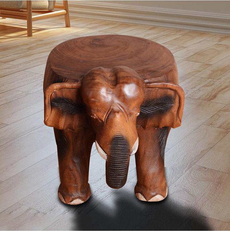 ม้านั่ง ช้าง เก้าอี้เปลี่ยนรองเท้า ม้านั่งเปลี่ยนรองเท้า ม้านั่งเด็ก เก้าอี้เด็ก ช้างอึ่ง LuckyThailand