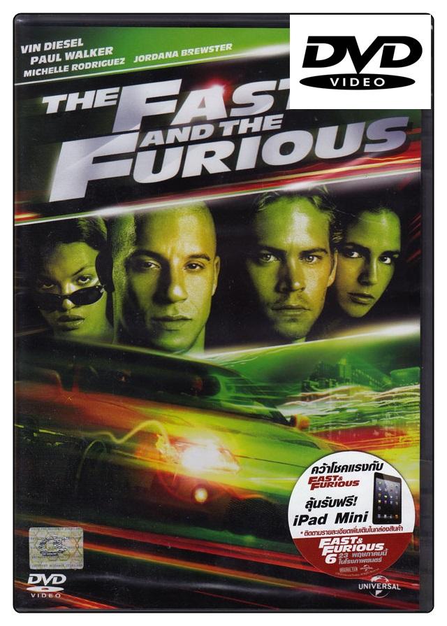 Fast & The Furious, The (2001) เร็ว..แรงทะลุนรก (DVD ดีวีดี)