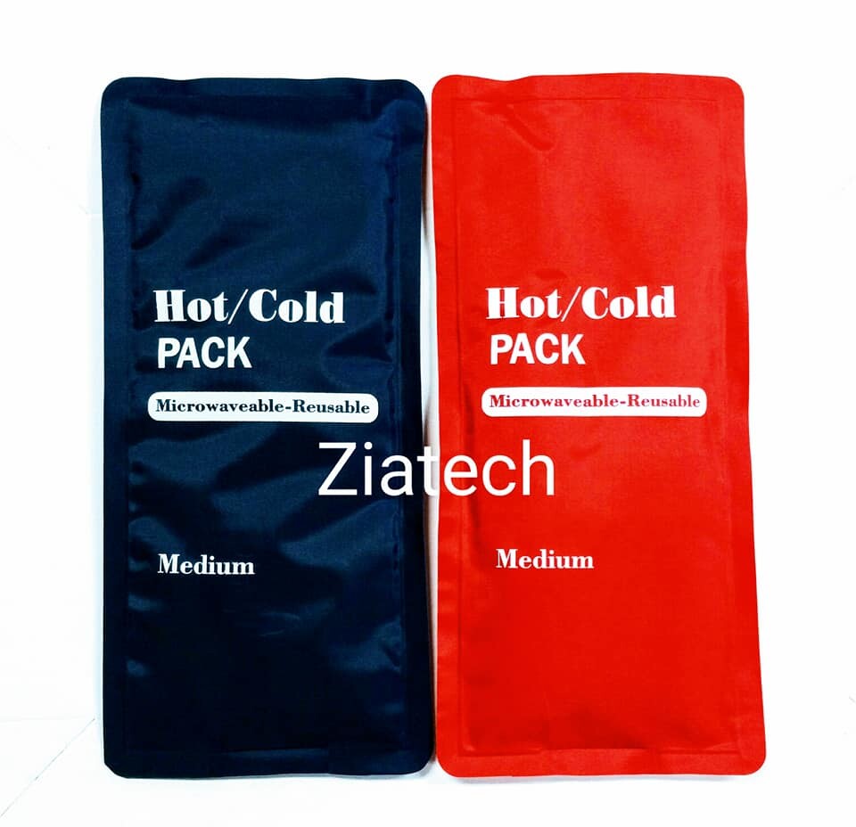 เจลประคบ ร้อน-เย็น ถุงประคบ ร้อนเย็น ถุงประคบร้อน ถุงประคบเย็น แผ่นเจลประคบ Hot/Cold Pack น้ำหนัก 280g. ขนาด28*13cm. (จำนวน 2ถุง)