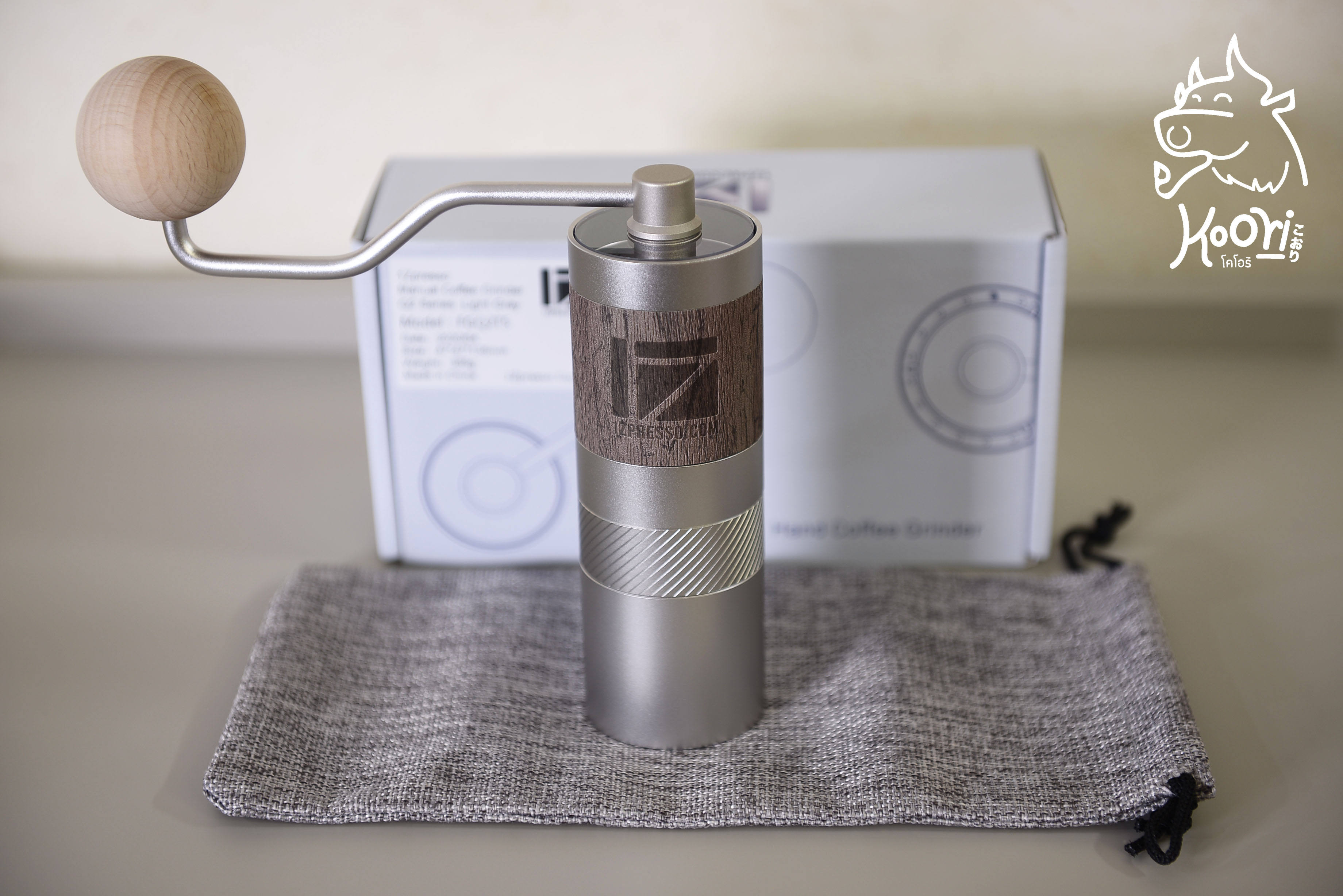 [พร้อมส่ง] 1zpresso Q2 Pentagonal เครื่องบดกาแฟมือหมุน (coffee grinder) ***ประกัน 1 ปี