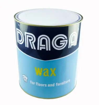 Wax for floors and furniture