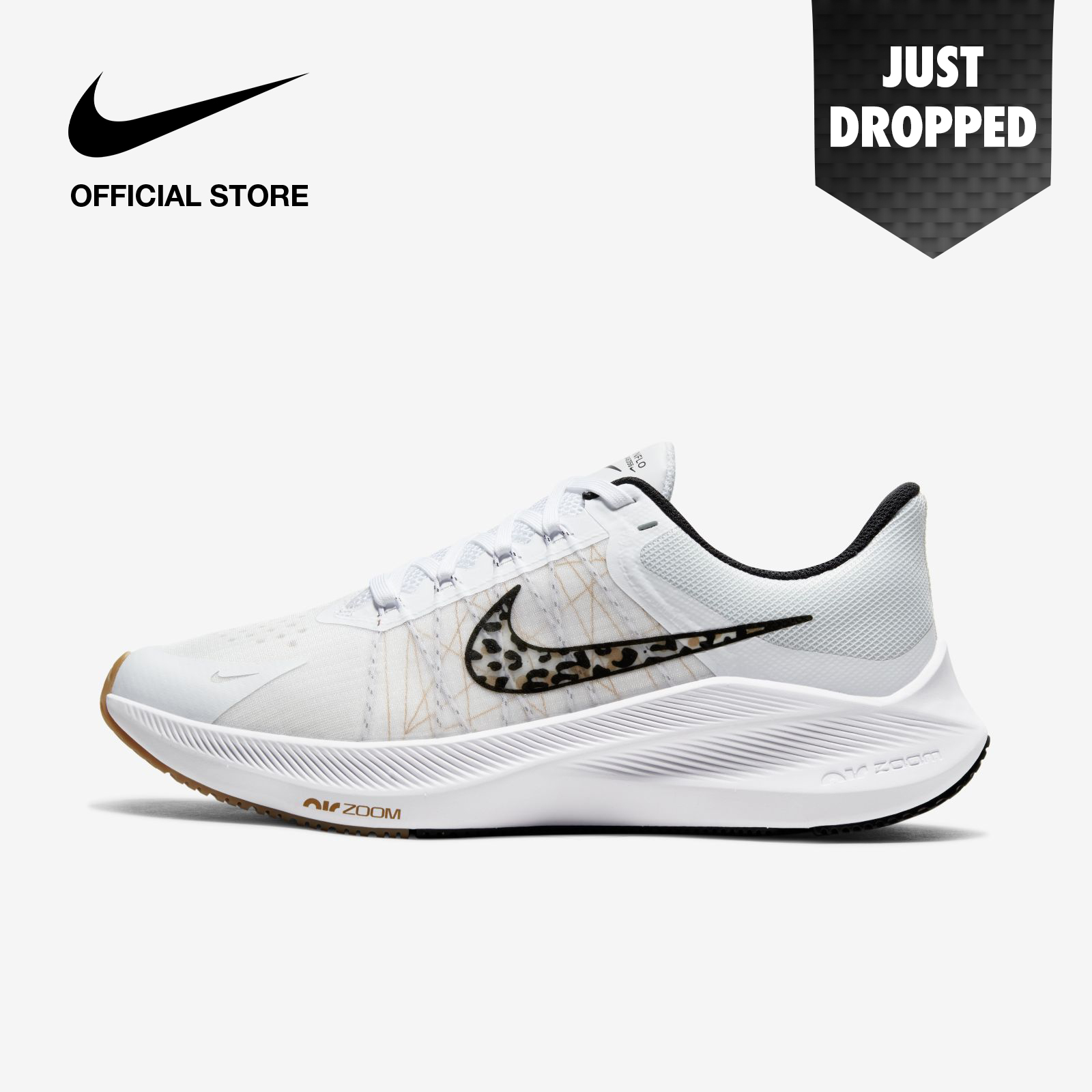 Nike Women's Winflo 8 Premium Running Shoes - White ไนกี้ รองเท้าวิ่งผู้หญิง วินโฟลว 8 พรีเมี่ยม - สีขาว