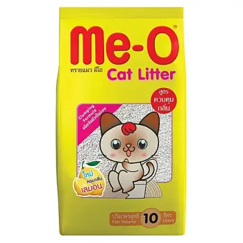 โปรโมชั่น Me-o มีโอ ทรายแมว สูตรควบคุมกลิ่น ชนิดจับตัวเป็นก้อน ขนาด 10 ลิตร (สูตรใหม่กลิ่นเลมอน) รีวิว