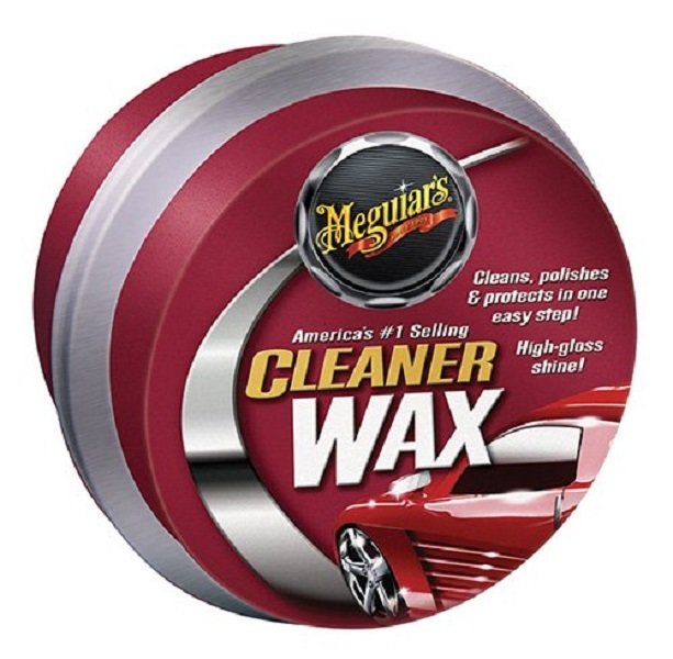 Meguiar's A1214 Cleaner Wax Paste คลีนเนอร์แว็กซ์ แว็กซ์ขัดเคลือบสี ชนิดขี้ผึ้ง.