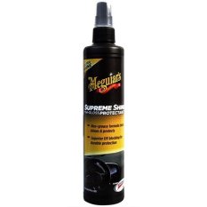 Meguiar's เคลือบเงายางและพลาสติก (เงามาก) ขนาด 296 มิลลิลิตร Supreme Shine Protectant G4010