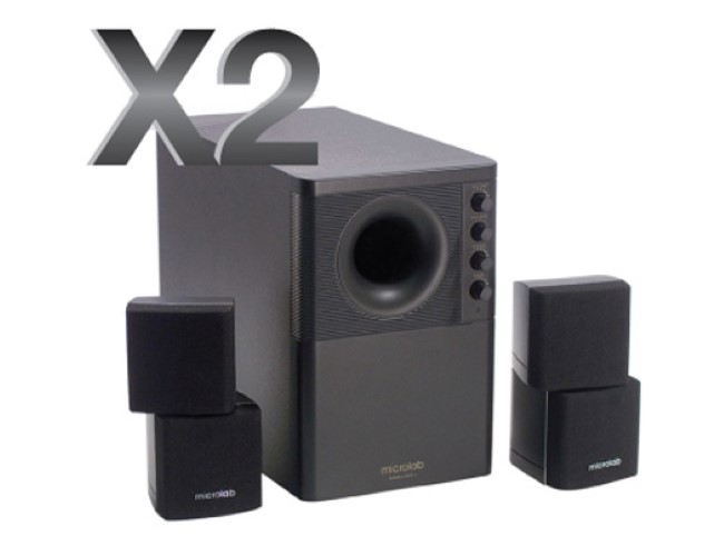 ส่วนลดถูกสุด ๆ เครื่องเสียงและโฮมเธียร์เตอร์ Microlab Microlab x2 2.1ch ลำโพง ประกันศูนย์ รีวิวดีที่สุด ส่วนลดถูกสุด ๆ เครื่องเสียงและโฮมเธียร์เตอร์ Microlab Microlab x2 2.1ch ลำโพง ประกันศูนย์ รีวิวดีที่สุด