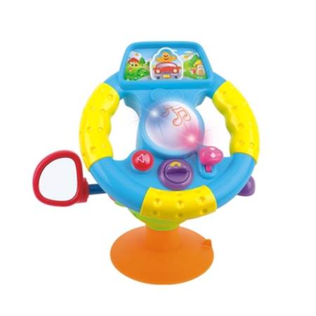 Morestech Huile Toys พวงมาลัยหัดขับดูดตั้งพื้น