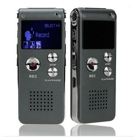 MP3+ เครื่องอัดเสียง รุ่น SK-012 8GB - grey