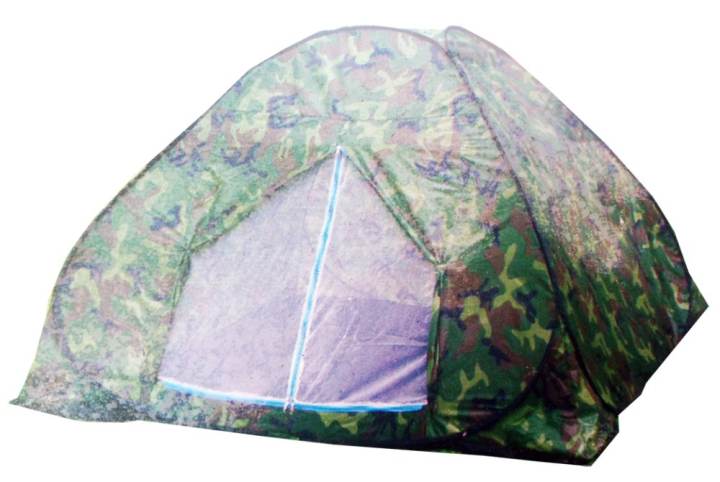 telecorsa เต็นท์พกพา 4 คน รุ่น TENT01 + เข็มทิศพกพา รุ่น COMPASS99 และไฟฉาย LED 2 ระบบ