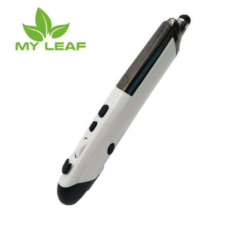 MY LEAF เมาส์ปากกา ไร้สาย พร้อมเป็น พ้อยเตอร์ Laser Pointer Presenter และ Web Browsing รุ่น G4 (สีขาว)