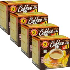 Naturegift Coffee Plus Instant Coffee Powder 13.5g x 10 Sachets (4กล่อง)