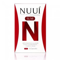 NUUI SLM อาหารเสริมลดน้ำหนัก หนุย เอสแอลเอ็ม 10 แคปซูล (1 กล่อง)