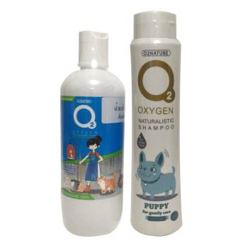 ข้อมูล O2 Shampoo Puppy-White 500 ml & Cleaner 500 ml แชมพูโอทู สำหรับสุนัขเด็กและชรา และน้ำยาอเนกประสงค์ ไม่เป็นอันตรายต่อสัตว์เลี้ยง ดีไหม