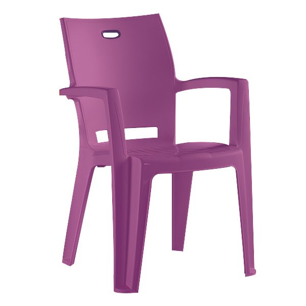 OA Furniture เก้าอี้พลาสติก IDEA รุ่น Denver (สีม่วง)