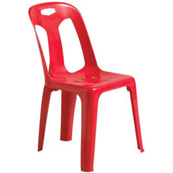 OA Furniture เก้าอี้พลาสติก Superware รุ่น CH-50 (สีแดง)
