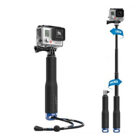 TMC MonoPod ไม้ยางเซลฟี่ กันน้ำ สำหรับ Gopro 5 / 6 / 7, SJCAM, Yi ใช้ตัวแปลง