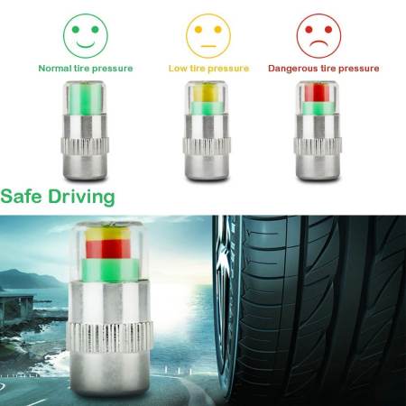 จุ๊บลมยางอัฉริยะ AIR ALERT TIRE VALVE CAP (4PCS/SET)