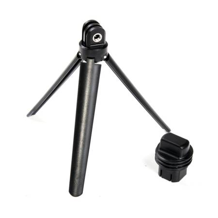 oracing 3 Way Multi function Folding Monopod Tripod Selfie Stick For Gopro Xiaomi SJcam free housing kingma (Black)