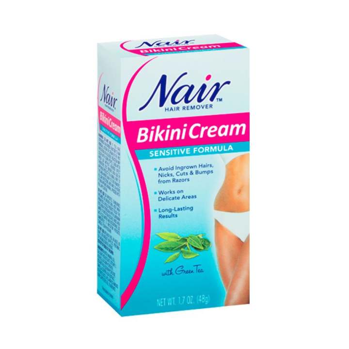 รีวิว ผลิตภัณฑ์กำจัดขนบริเวณอ่อนโยนพิเศษ Nair™ Bikini Cream Sensitive Formula Sizes: 1.7 oz. USA pantip