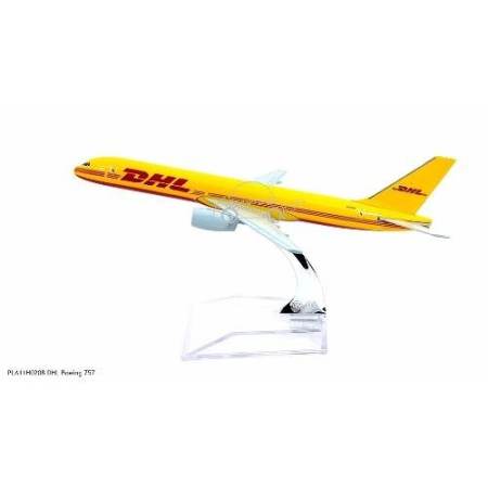 Naynaeshop โมเดลเครื่องบิน DHL Boeing 757 (16 cm)