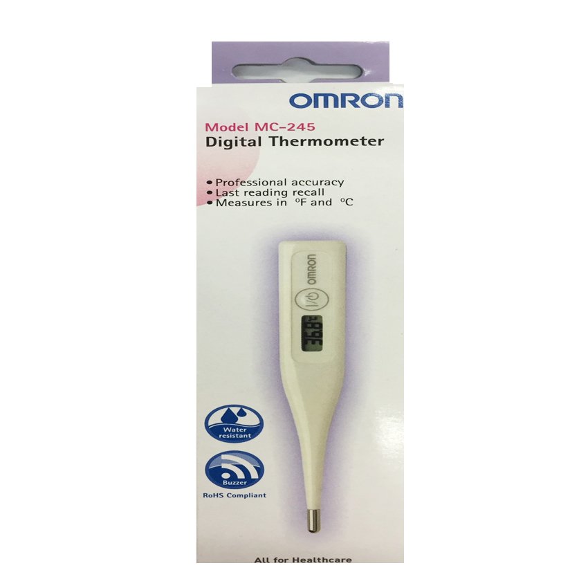 รีวิว OMRON Model MC245 Digital Thermometer เครื่องวัดอุณหภูมิ (1 อัน