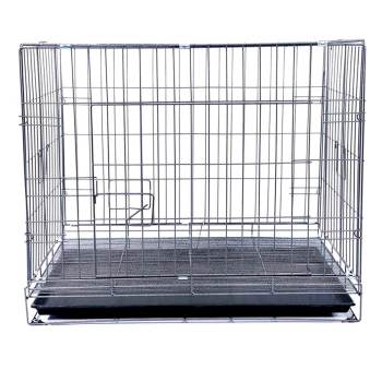ราคา P-Product กรงเหล็กแบบพับได้พร้อมถาดรองพลาสติก CC187 รุ่นIRON CAGE The Classic Model pantip