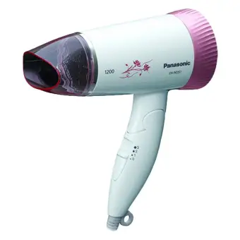   Panasonic Hair dryer ไดร์เป่าผม 1200 วัตต์ รุ่น EH-ND51 ระบบเสียงเงียบ (สีชมพู) รีวิว