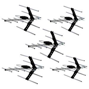 PlanetComm antenna Wing  8E เสาอากาศทีวีดิจิตอลติดตั้งภายนอก Wing  8E แพ็ค 5 สุดคุ้ม