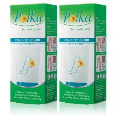 Polka Cracked Heel Cream 60 G. (2 กล่อง) By Ka Thailand.