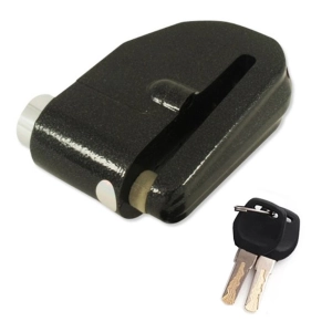 สินค้า Disc Lock With Alarm LK603 กุญแจล็อคจานเบรค ล็อคดิส มีเสียง กุญแจ 2 ดอก (สีดำ)