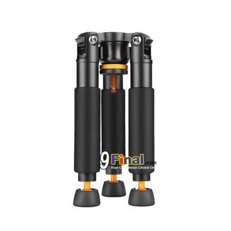 QZSD Q178 by 9FINAL ขาตั้ง และ ฐาน monopod Desktop Mini Tripod Load 3KG Universal 3 Legs Monopod Base Stand Unipod Support for Canon 60D 60D 5D Nikon D90 Sony A58 A7RII DSLR Cameras Video Micro Shooting