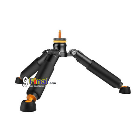 QZSD Q178 by 9FINAL ขาตั้ง และ ฐาน monopod Desktop Mini Tripod Load 3KG Universal 3 Legs Monopod Base Stand Unipod Support for Canon 60D 60D 5D Nikon D90 Sony A58 A7RII DSLR Cameras Video Micro Shooting