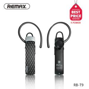 Remax Bluetooth HD Voice Small talk หูฟังไร้สาย สมอลทอร์ค บลูทูธ รุ่น RB-T9 (สีดำ)