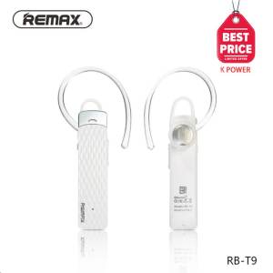 Remax Bluetooth HD Voice Small talk หูฟังไร้สาย สมอลทอร์ค บลูทูธ รุ่น RB-T9 (สีขาว)