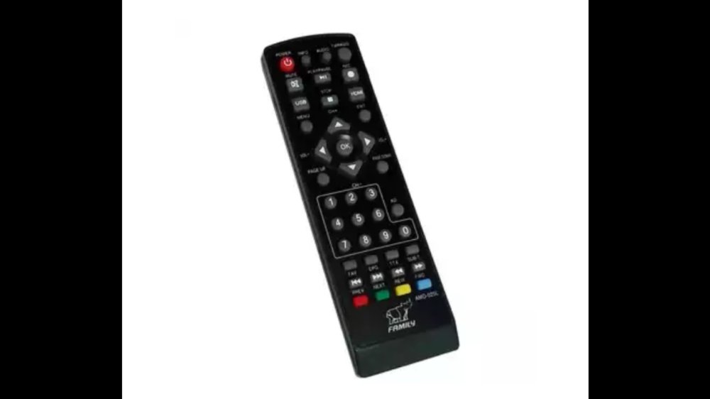 รีโมทเครื่องรับทีวีดิจิตอล FAMILY DIGITAL TV RECIEVER iREMOTE CONTROL