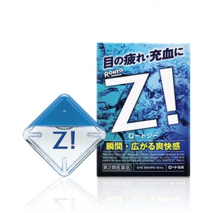 โปรโมชั่น ROHTO Zน้ำตาเทียมสำหรับผู้สวมใส่คอนแทคเลนส์ ความเย็นระดับ8 (12ml) pantip