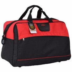BagsMarket กระเป๋าเดินทาง Romar Polo กระเป๋าเดินทาง กระเป๋าถือ กระเป๋าสะพายไหล่ 20 นิ้ว Code R21043 Black (Red)