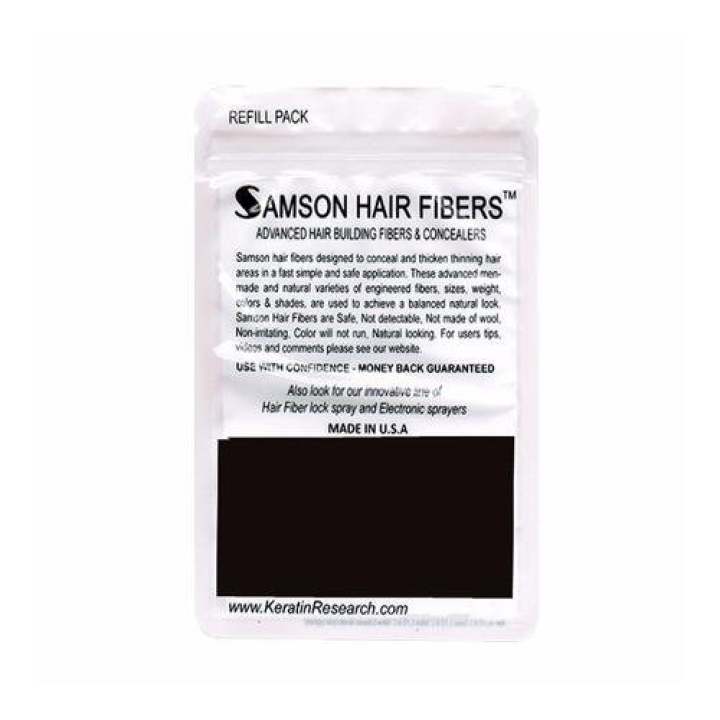 ข้อมูล SamSon Hair Fiber Refill  (สีน้ำตาลเข้ม) 1 ชิ้น รีวิว