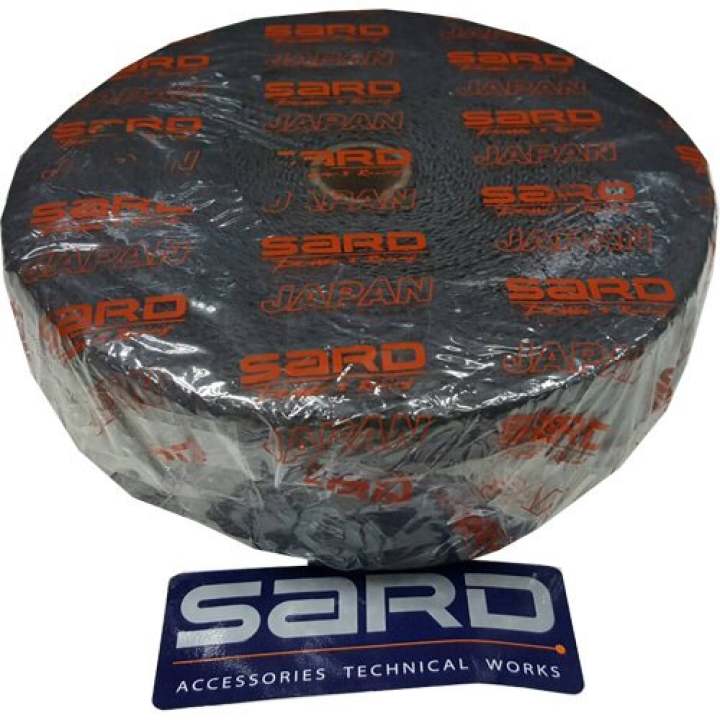 Sard ผ้าพันท่อเฮดเดอร์ SARD ทนความร้อน 1200องศา Carbonดำ ยาว15M