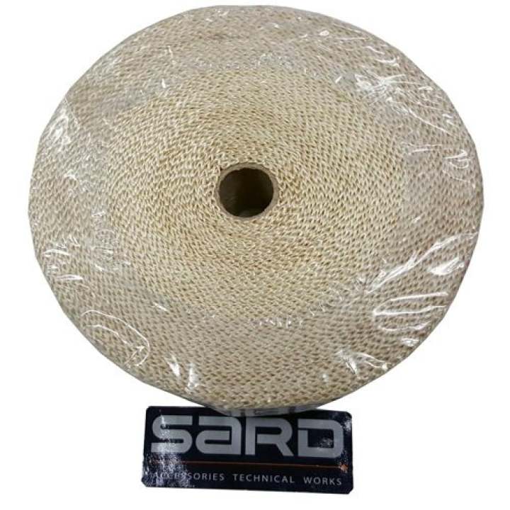 ผ้าพันท่อ เฮดเดอร์ Sard ทนความร้อน 1200องศา ขาว ยาว15M